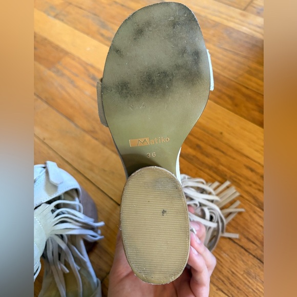 MATIKO REVOLVE Morgan Fringe Sandal - Picture 5 of 6